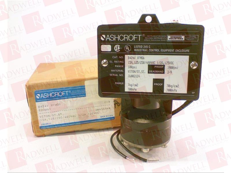 ASHCROFT B424V-XFMG6-100