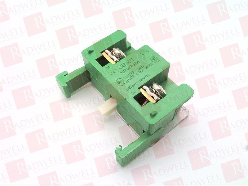 CONTACT BLOCK, 30 MM, STANDARD (INDUSTRIAL), 1 NORMALLY OPEN, SILVER CONTACTS (STANDARD), NO GUARD, GREEN