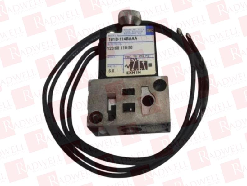 MAC VALVES INC 181B-114BAAA