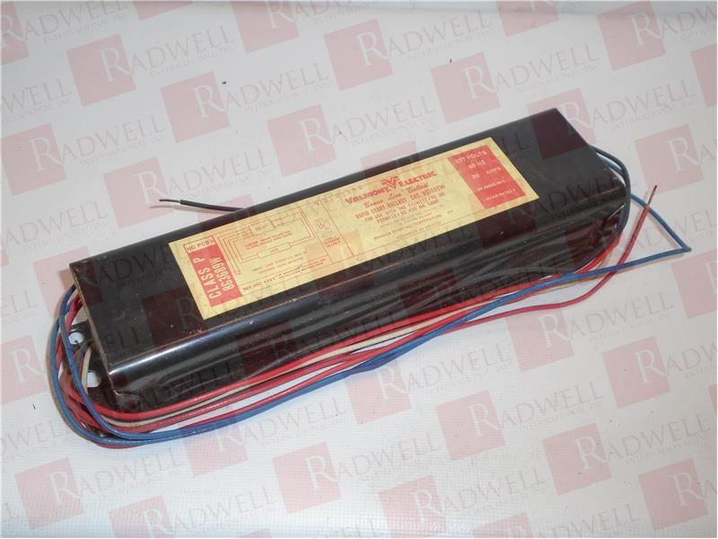 BALLAST RAPID START .20AMP 277V 60HZ