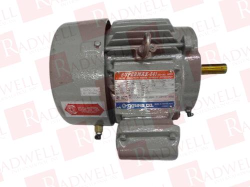  , 3 PHASE INDUCTION MOTOR, 3 HP, 575 VOLT, 60 HZ, 3.1 AMP, 40C CONT., 4 POLE, 1.25S.F., 1745 RPM, INS. CLASS F