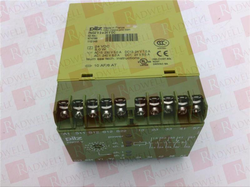 PILZ PNOZ V 3S 24VDC