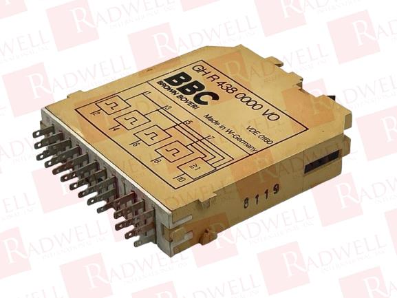 ASEA BROWN BOVERI GH-R-438-0000-VO