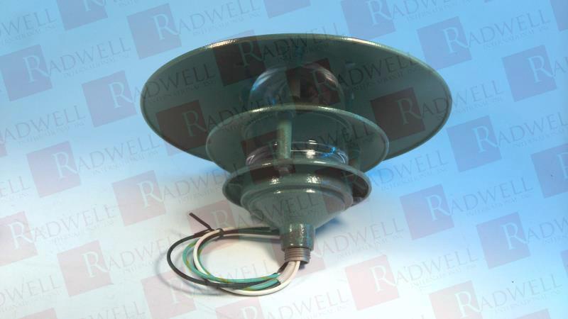 LAWN LIGHT 3 TIER + 10" TOP 75W MAX VERDE GREEN