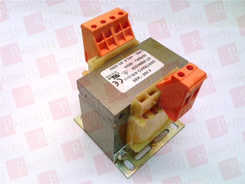  , ISOLATION TRANSFORMER, 230 VAC PRIMARY, 50/60 HZ, 50 VA, 24 V SECONDARY