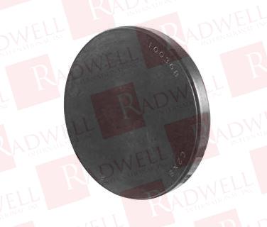END COVER PLUG, 52MM METRIC, RUBBERIZED, NITRILE