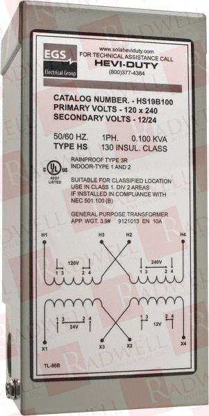 EMERSON HS19B100