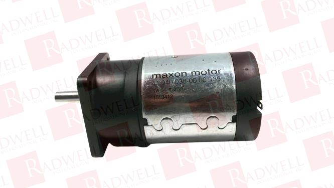 MAXON MOTOR 41.040.038-00.00-139