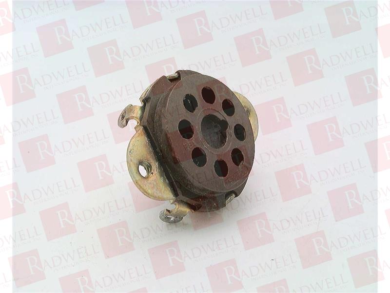 OCTAL SOCKET, PLUG-IN, 8 PRONG TERMINAL, 30AMP, 250VAC
