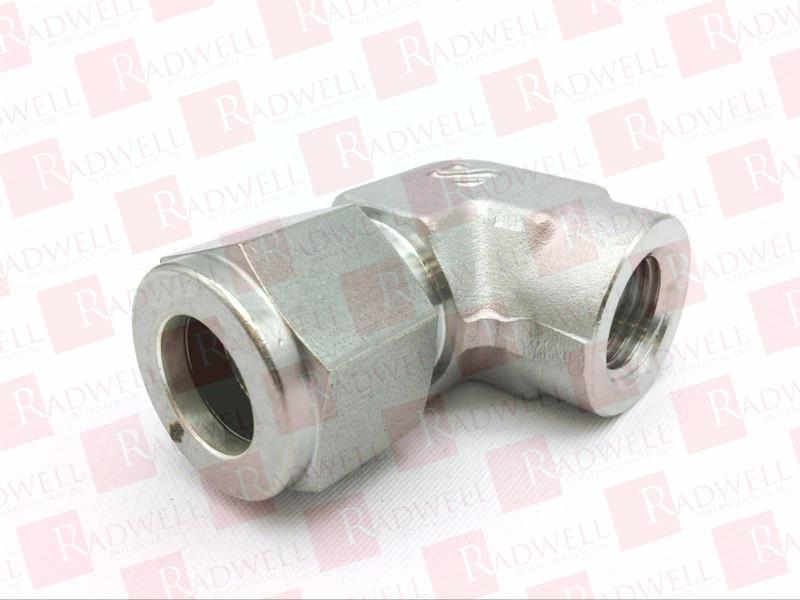 FEMALE ELBOW, 1/2 - 1/4 (TUBE OD - FEMALE NPT ), DOUBLE FERRULE, 316SS