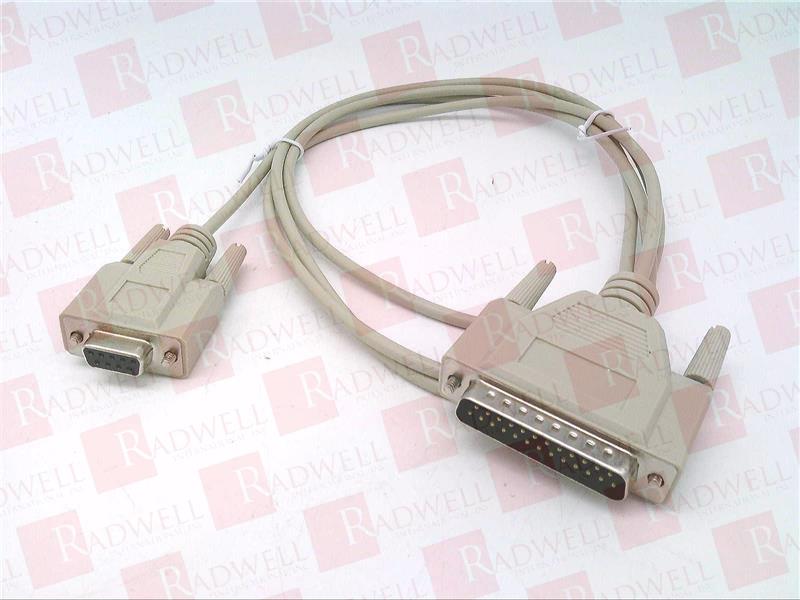 6' DB25M TO DB9F NULL MODEM CABLE