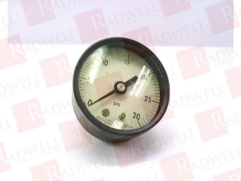 ASHCROFT 20-W-1000-H-01B-30