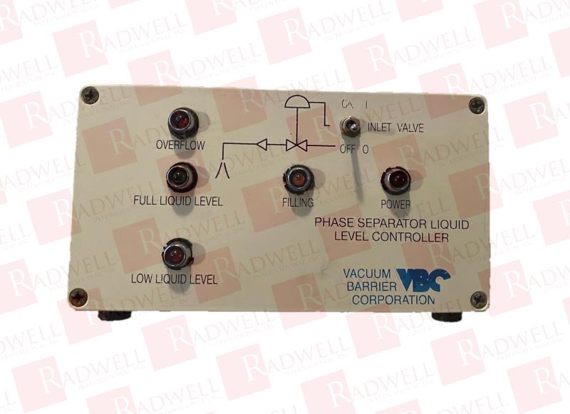  , LIQUID LEVEL CONTROLLER, PHASE SEPARATOR, 120 VAC, 50/60 HZ