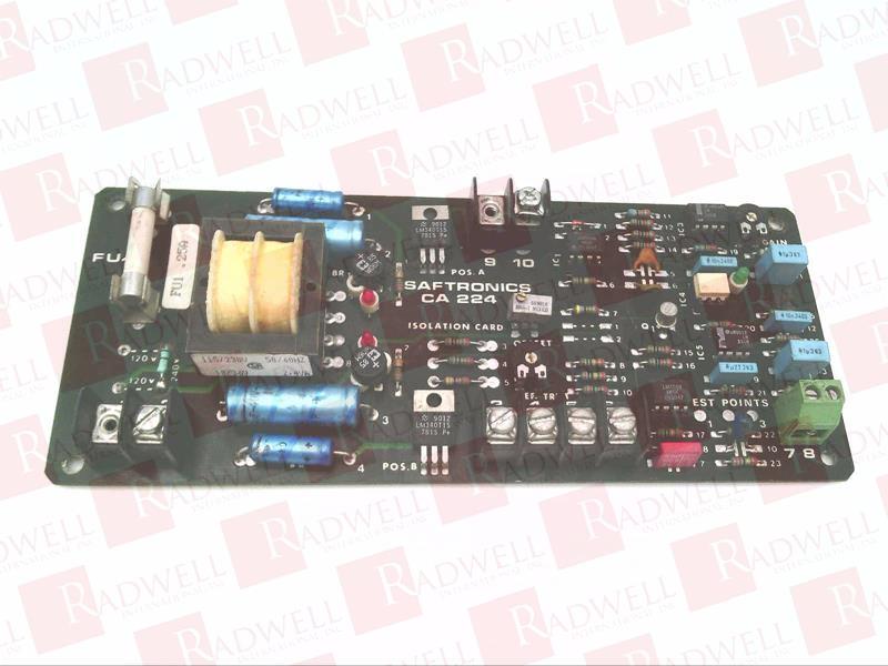 SAFTRONICS CA224 - ISOLATION BOARD