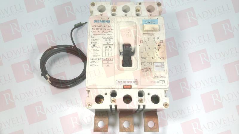 SIEMENS 3VF3111-6BS31-1DA0