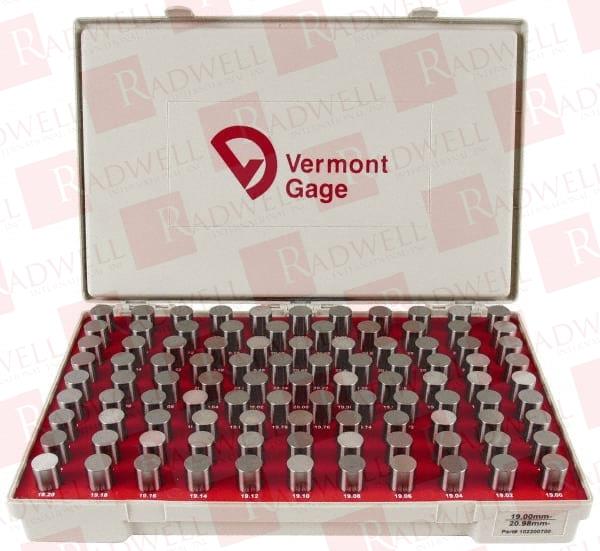 VERMONT GAGE 102200700