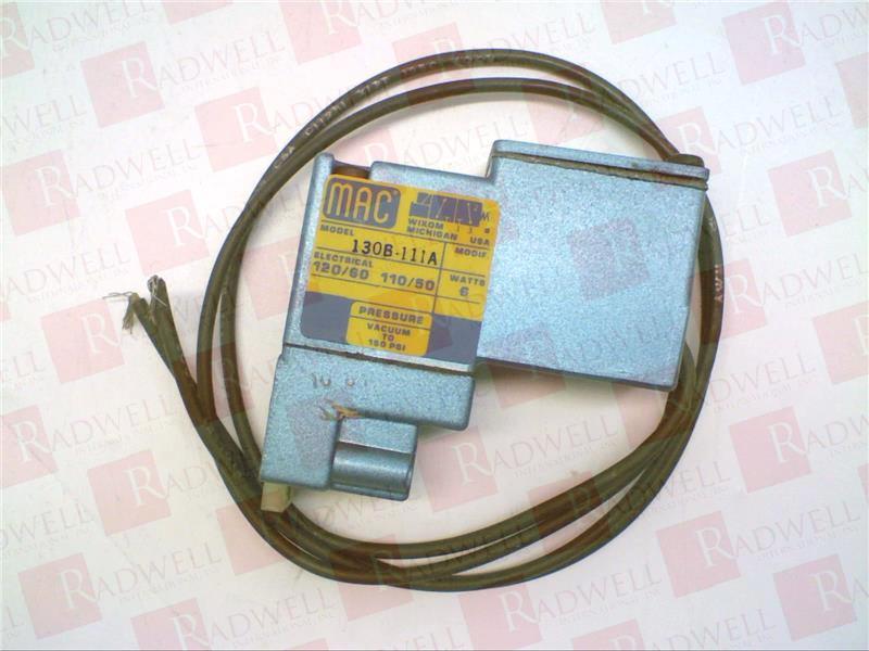 MAC VALVES INC 130B-111A