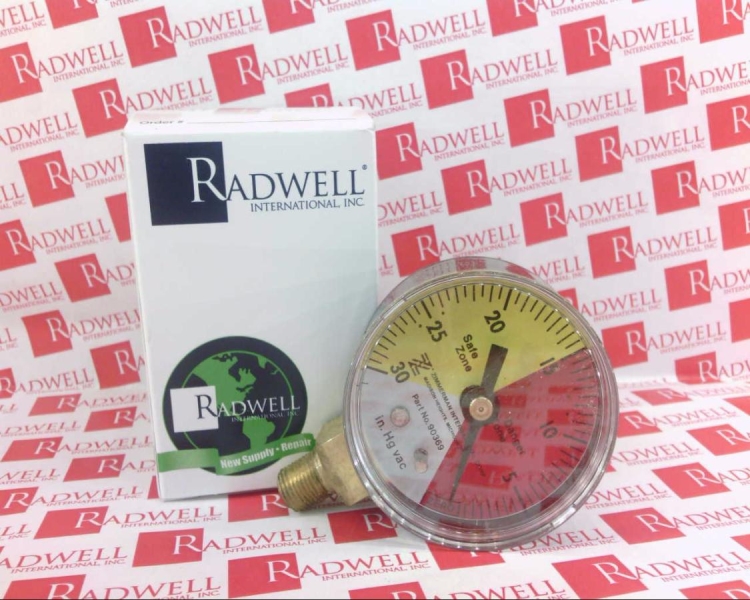 PRESSURE GAUGE 0-30IN HG VAC