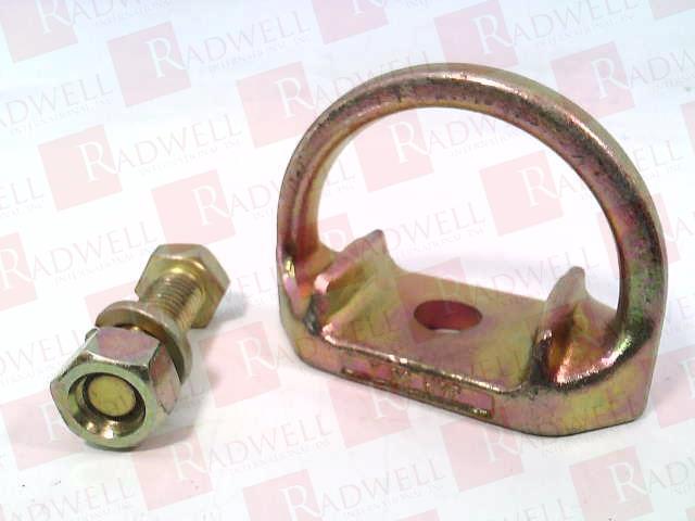 D-BOLT ANCHOR, 5/8IN BOLT, 5000LBS CAPACITY, ZINC-PLATED STEEL