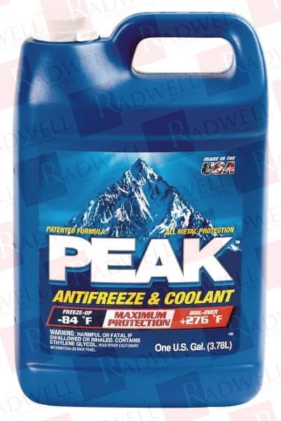1 GAL ANTIFREEZE & COOLANT ETHYLENE GLYCOL & CONVENTIONAL INHIBITORS COMPOSITION
