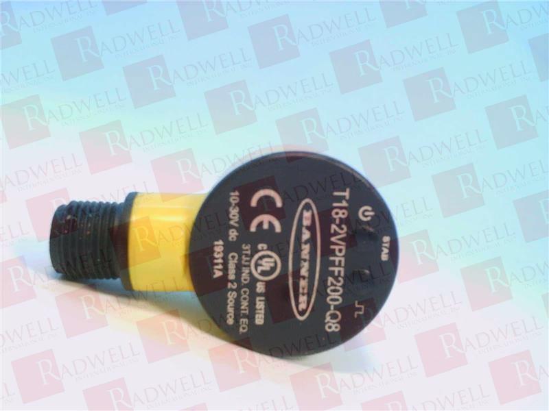 BANNER ENGINEERING T18-2VPFF200-Q8