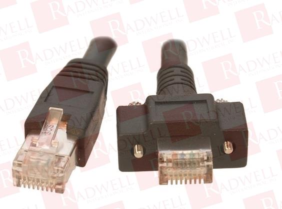 ETHERNET CABLE, CAT6, EXTENDED DISTANCE, RJ45 STRAIGHT MOLDED, RJ45 HORIZONTAL MOLDED, 5METER