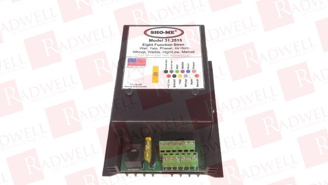  , UNDERCOVER SIREN-SWITCH BOX, 12 VOLTS, 100 WATTS, 10 AMPERE AVERAGE/15A MAX, 8-FUNCTION SIREN, SIREN TYPES: WAIL/YELP/PHASER/AIR HORN WHOOP/WARBLE/HIGH-LOW/MANU ...