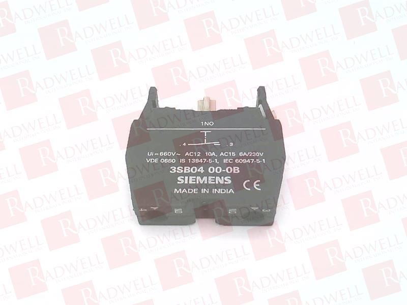 SIEMENS 3SB04 00-0B