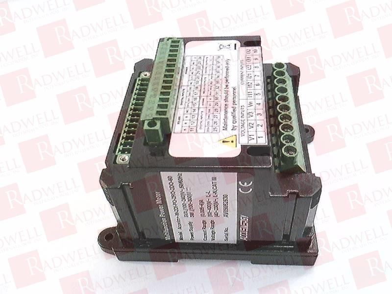  , MULTIFUNCTION POWER METER, POWER SUPPLY 5VA 100-240V-50/60HZ 3W 100-300V,CURRENT RANGE 0.005-6AMP, VOLTAGE RANGE 60-400V-L-L 40-230V-L-N CAT III