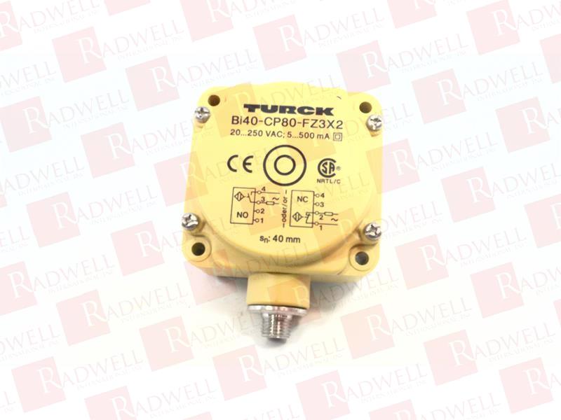 TURCK BI40-CP80-FZ3X2-B3131
