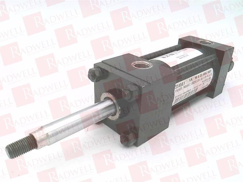 PNEUMATIC CYLINDER, 250PSI, 2IN STROKE, 1/2IN BORE