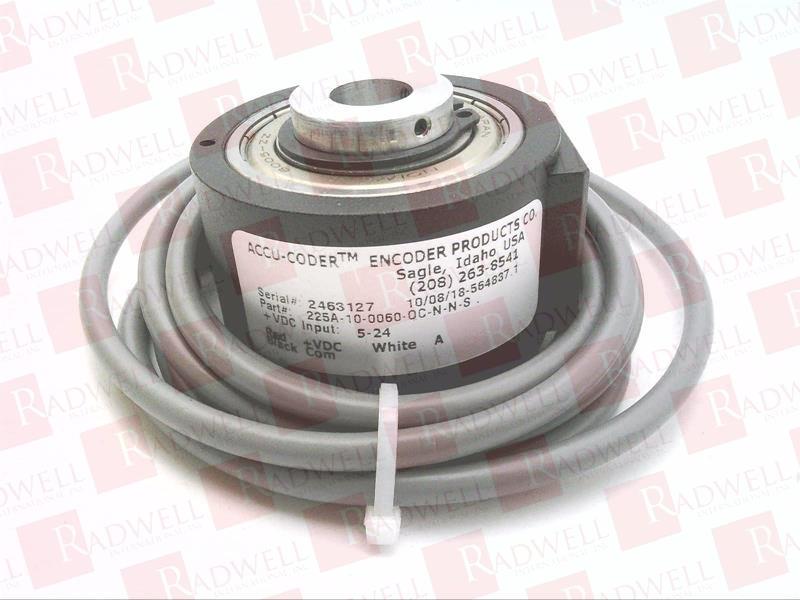 ENCODER, 5-24 VDC, 1/2" BORE SIZE, OUTPUT TYPE: OPEN COLLECTOR, NO SEAL, 6 FT CABLE CONNECTOR
