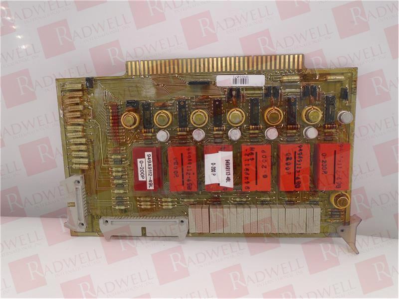 PC BOARD RTD INSERT CARD