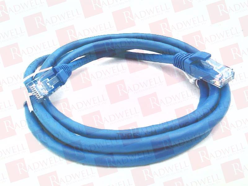 PATCH CORD, VALUE SERIES,BLUE, SNAGLESS ,CAT6,BOOTED,RJ45 MALE CONNECTORS,5FT CABLE