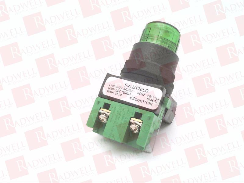 RADWELL RAD-30-PL-120V-G-LED-1NO