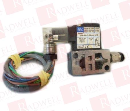 MAC VALVES INC 35A-SAC-DAAJ-1KD