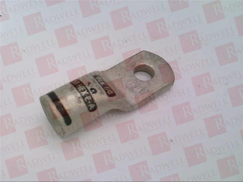 LUG HEAVY DUTY STARTER WIRE SIZE: 1/0 STUD SIZE: 1/2" DIE SETTING: E-A