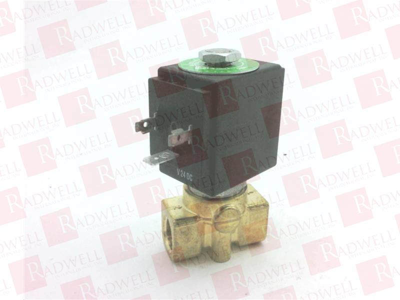  , SOLENOID VALVE, TWO WAY, 8W, 24V, 49OHM, 0.25IN DIAMETER, 40BAR