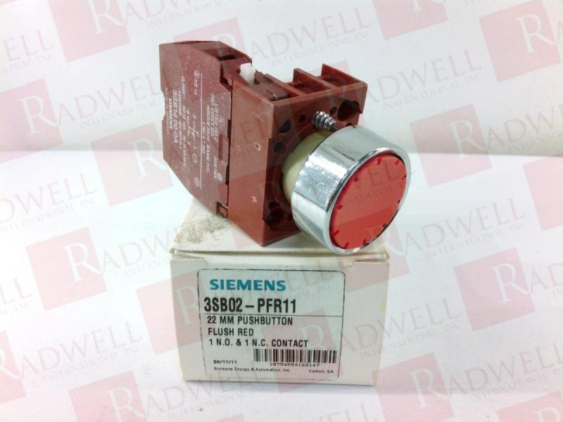 SIEMENS 3SB02-PFR11