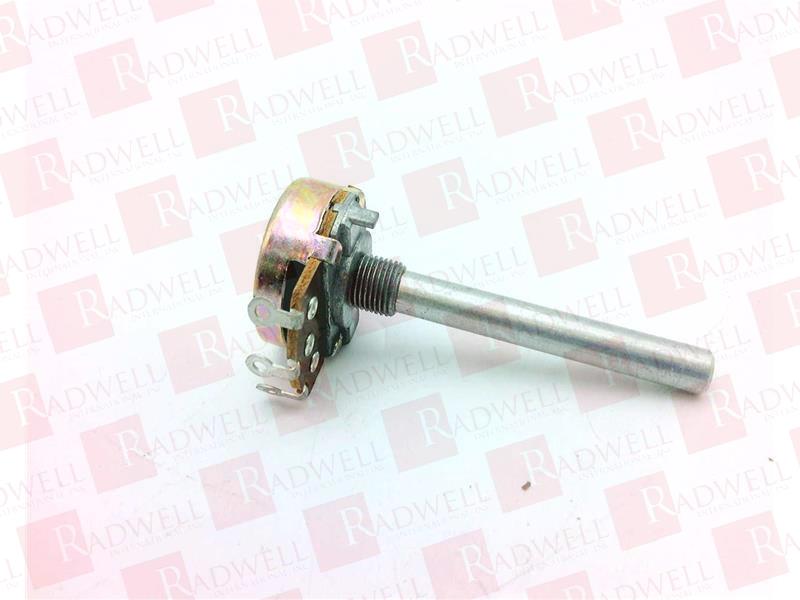 AUDIO TAPER POTENTIOMETER, 5KOHM, 250VDC, .25WATT