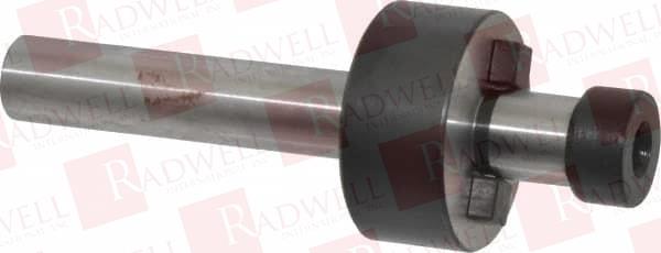 STRAIGHT SHANK 1/2" PILOT SHELL MILL HOLDER 5/8" PROJECTION FLANGE TO NOSE END, 0.65" NOSE DIAM