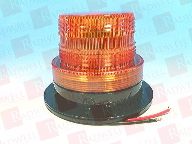 WARNING STROBE, AMBER, LED, 12 TO 90 VDC