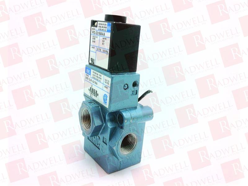 MAC VALVES INC 55B-11-PI-221BA