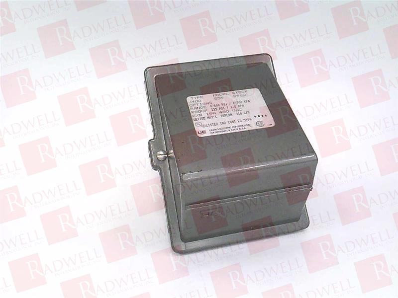 PRESSURE SWITCH, 15 AMP @ 12/250/480VAC, RANGE 0-100 PSI, 3/4" FNPT AND TWO 7/8" DIAMETER KNOCKOUTS ELECTRICAL CONNECTIONION, NEMA 4X ENCLOSURE