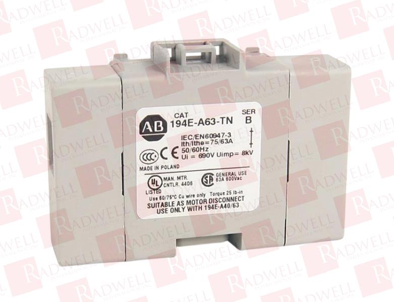ALLEN BRADLEY 194E-A63-TN