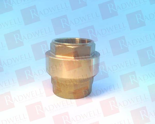 INLINE CHECK VALVE, U600 SERIES, BRASS, VITON SEAL
