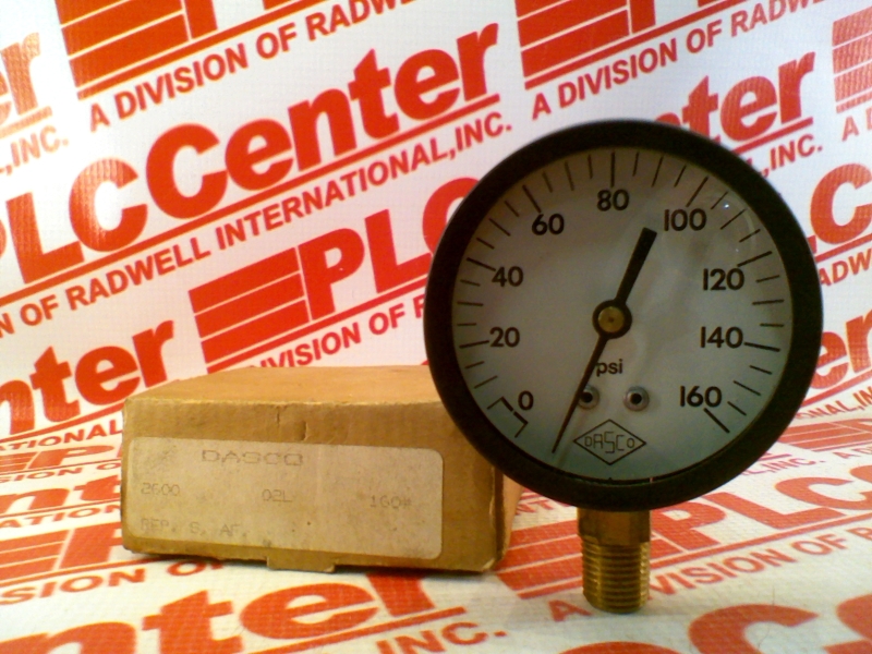 PRESSURE GAUGE 0-160PSI 2IN DIAL LOWER MOUNT