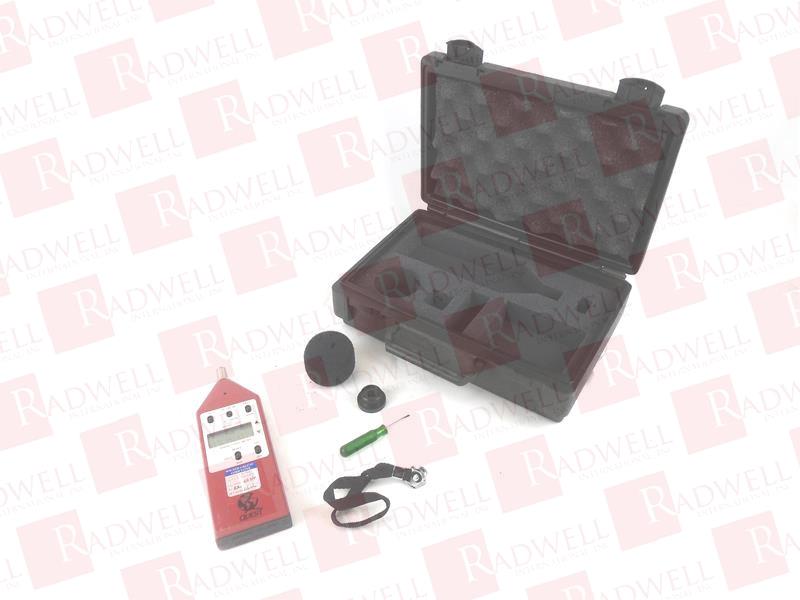 SOUND LEVEL METER, TEMP 18-25 DEGREE C, HUMIDITY 20-80 % RH, 950-1050MBAR, 1.5%VAC, 0.1%VDC, 2.5% ACOUSTIC (0.2DB)