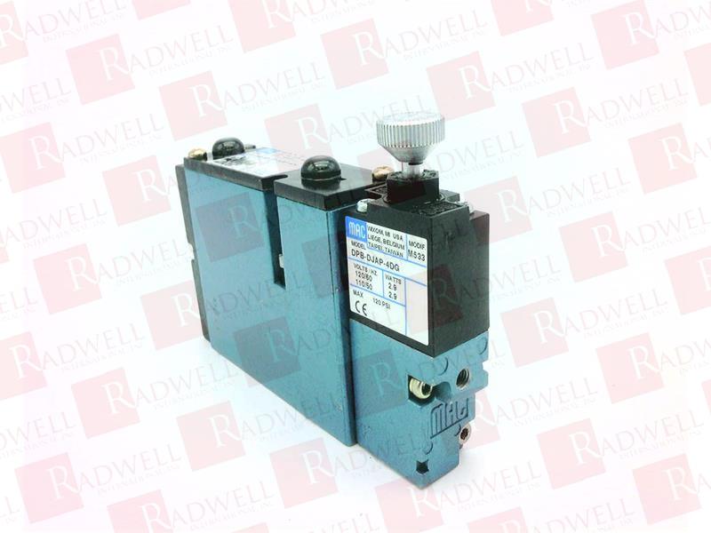 MAC VALVES INC 92B-AAB-000-DP-DJAP-4DG