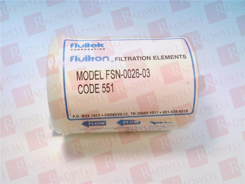 FLUITEK FSN-0026-03